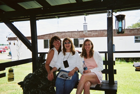 Barbara, me and Trish