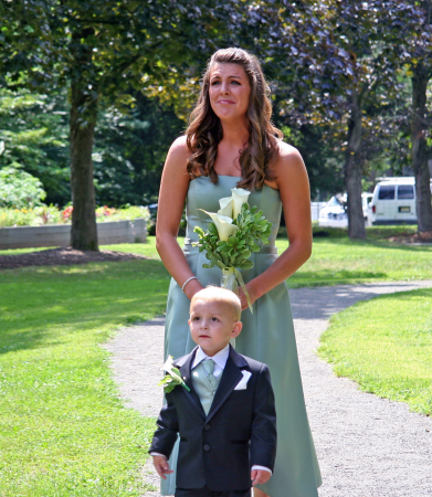 Maid of Honor & ring bearer