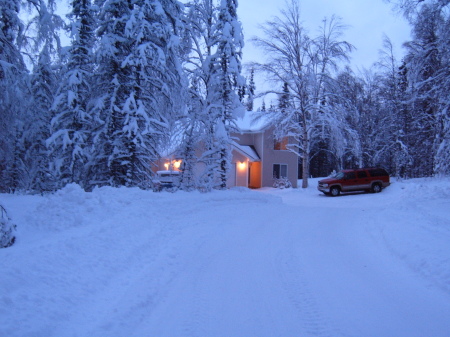 Our home in winter 2005