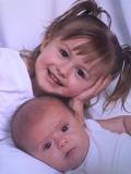 My babies (April 2006) Hailey & Daniel