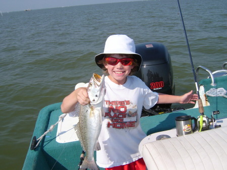 Charles & a nice trout