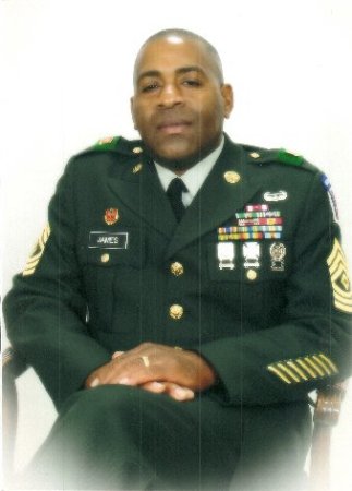 First Sergeant Calvin James