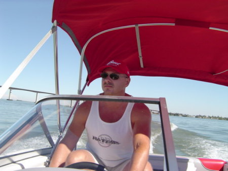 Driving the boat 2006