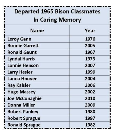 Departed 1965 Classmates