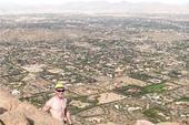 At the summit of Camelback Mountain