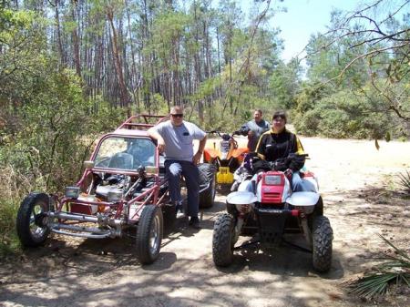 Family ride in Ocala Natl Forest