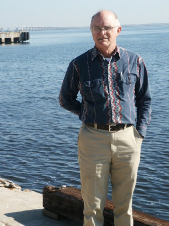 Mike at Pensacola Bay - at the old Pensacola civic center.