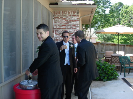 John Morrows wedding - Jeff, John, Jason & Scott