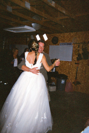 Dancing the night away our 25th in the garage?