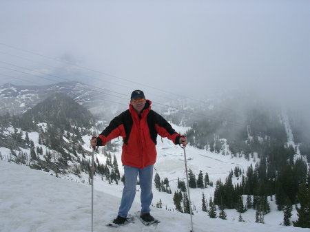 Snowshoeing at Alta, Utah