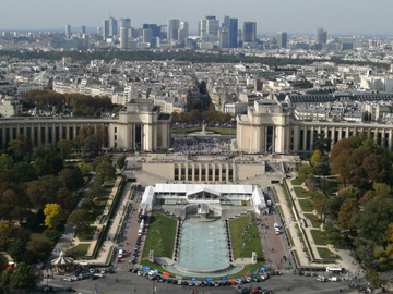 Eiffel Tower View of the Trocodero