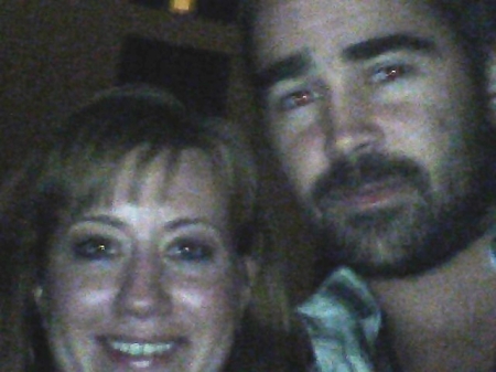 Me and Collin Farrell in L.A.