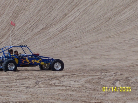 HAVING FUN AT DUMONT DUNES