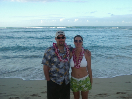 Joe and I in Hawaii