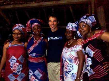 # 3 Son Peter and the Obama Mamas in Tanzania