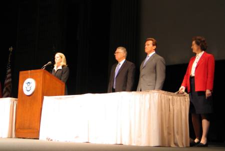 At Naturalization Ceremony May 2006