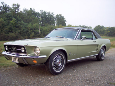my 67 Mustang