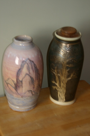 stineware vases