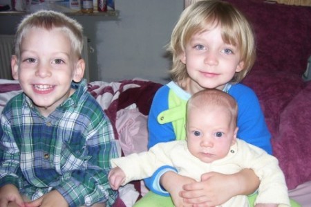 My  three kids!