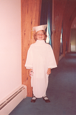 Nursery school graduation June 1978