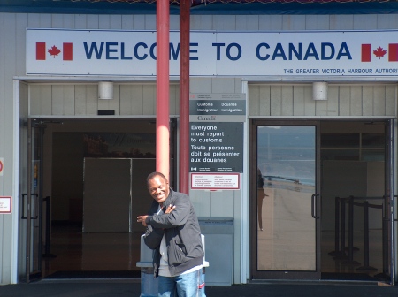 Entering Canada