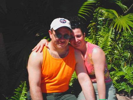 Rob & I in the Bahamas for 10 yr anniversary