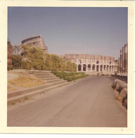 roman colliseum in 1965