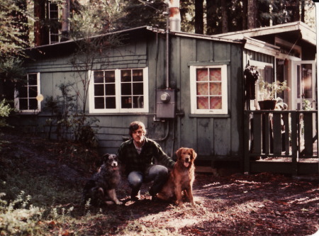 KP with his beloved dog