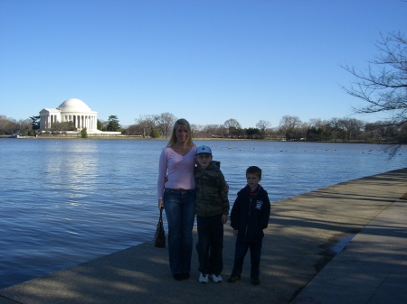 Cub Scout trip to Washington D.C. with my two boys