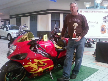 My bike at the south hill mall show