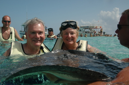 Stingrays in Camens on 30th HS Reunion Cruise