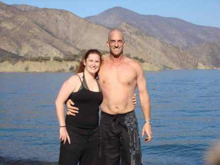 Krishele and I at Lake Pyramid