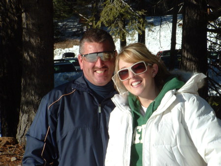 2007 New Years Day, Dodge Ridge Ski Resort with Daughter Breanne