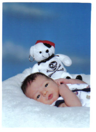 Brendon at 4 days old ....