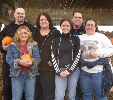 group at Halloween