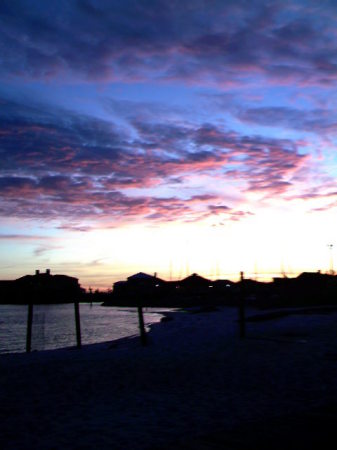 Sanders Beach at Dusk