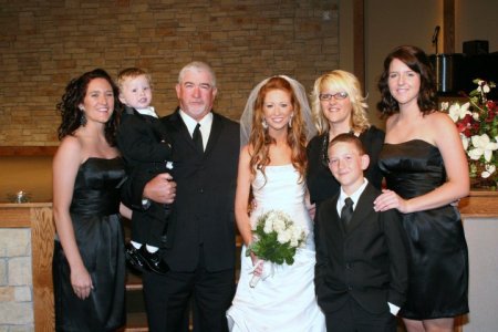 Cousin Lesa Jennings Foster and family wedding
