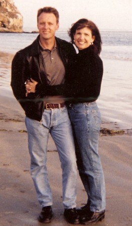 Steve and Kath at Avila Beach