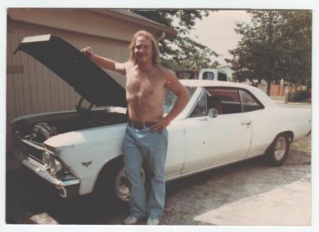 Me & my 66 Chevelle in 1983