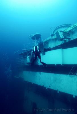 Diving on the Oriskany