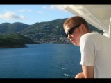 Andrew leaving St Thomas US Virgin Island