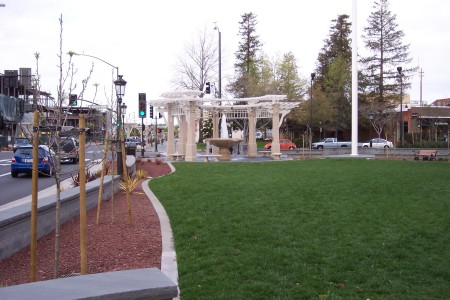 the flag pole downtown??