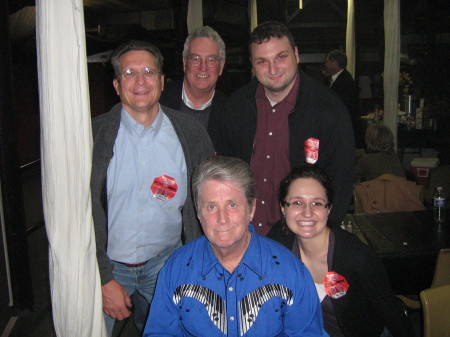 Backstage with Brian Wilson