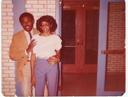Michelle and I Fall Semester 1980 Lourdes Hall