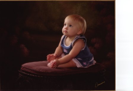 Olivia's 1st Year Portrait