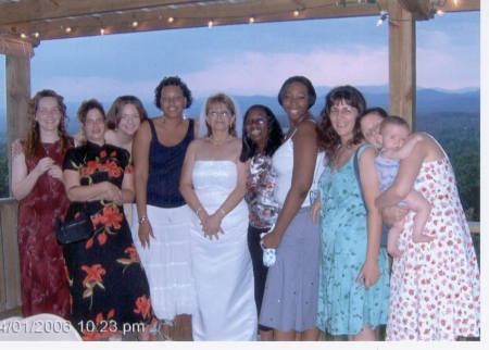 At a friends wedding July 2006