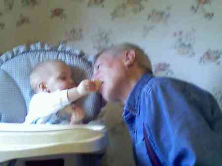 Audrie & Great Grandpa