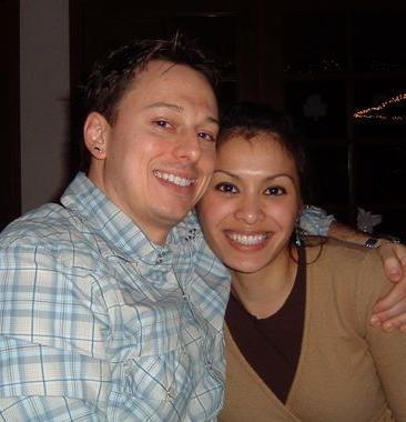 My son Justin and his wife Cristina