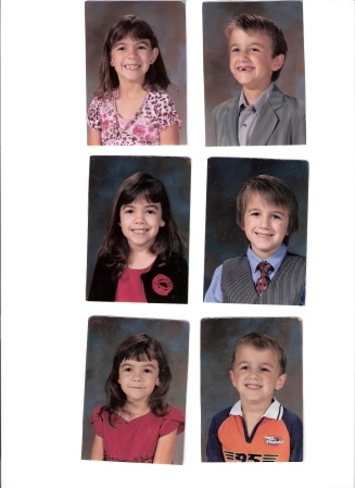 My children through grade 2