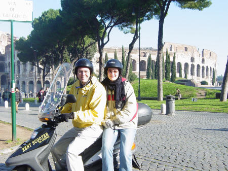 Touring around in Rome